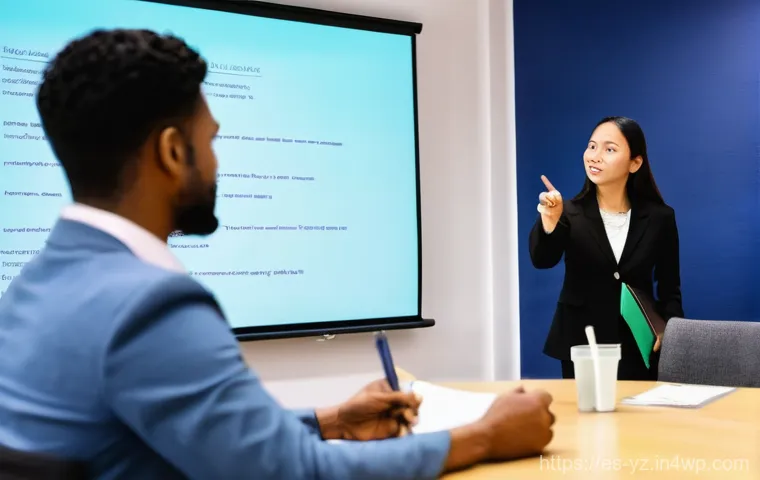 개인과 조직의 지식 공유 워크숍 기획 - **Prompt for active idea exchange in a vibrant workshop setting:**
    "A diverse group of 8-10 prof...